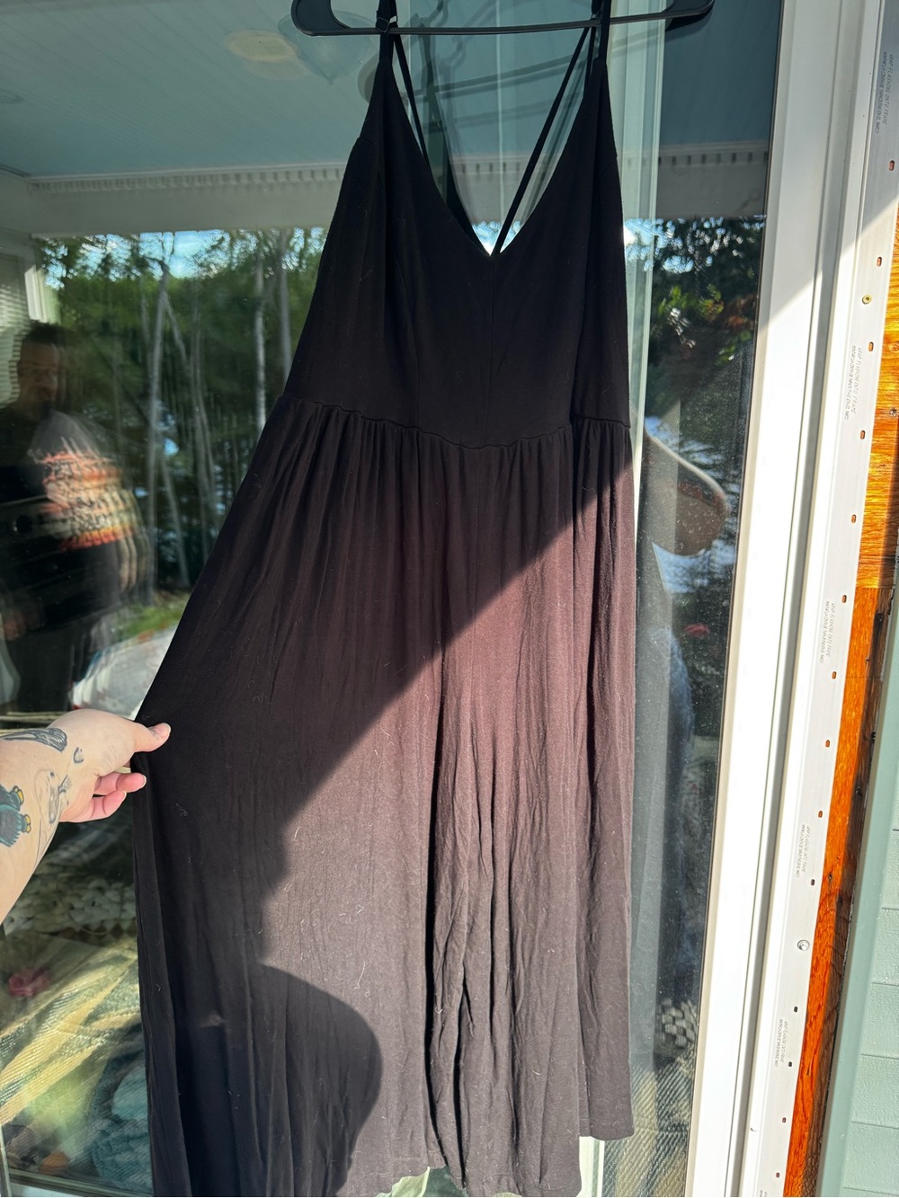 Foxblood new moon wide leg jumpsuit